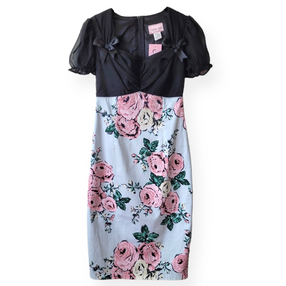 Pinup Girl Clothing Deadly Dames Wiggle Dress